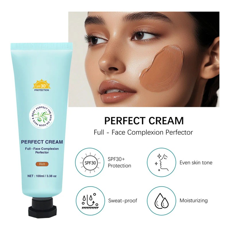 Crema Perfectora Facial Corporal 100ml Cubierta