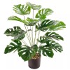 WX 75cm Monstera18hojas Planta Artificial Decoracion Con Maceta