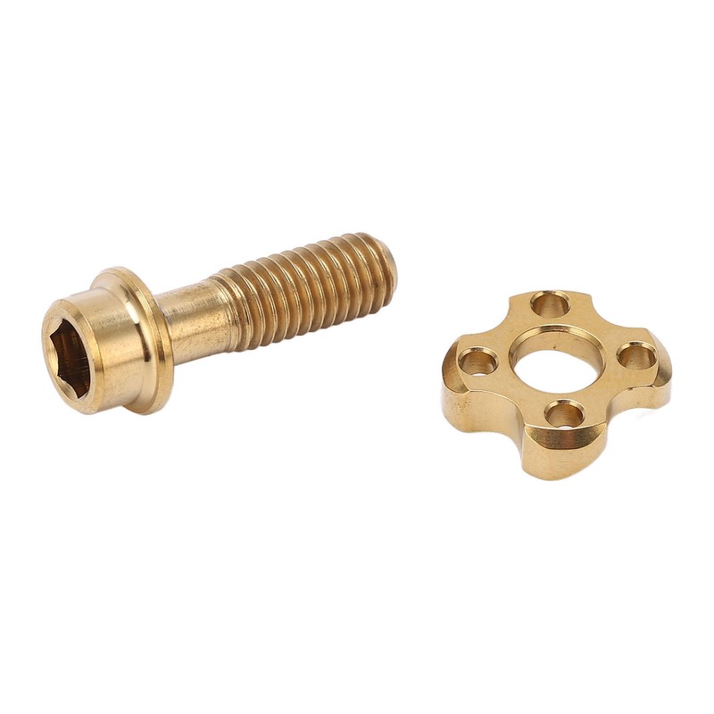 RISK Bike Front Derailleur Screw Gasket Kit Hollow Titanium Alloy
