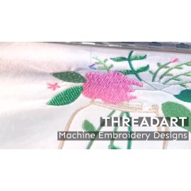 ThreadArt Embroidery Design Set - Fall(1) - 15 Designs - 9 Formats - USB Stick