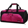 foolsGold Large Sports Holdall Duffel Bag - Black/Pink