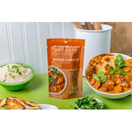 Savory Spice Butter Chicken Spice & Easy Meal Starter (3.3 oz) - Authentic Indian Butter Chicken Seasoning for Murgh Makhani at Home