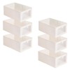 6 Pack Linen Storage Bins, Foldable Storage Boxes, Portable Wardrobe