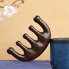 Wooden Gua Sha Massager for Scalp, Body, and Face Single Color 3ea