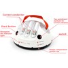 Miniature Electric Shock Heartbeat Lie Detector Toy Tricky Desktop Party