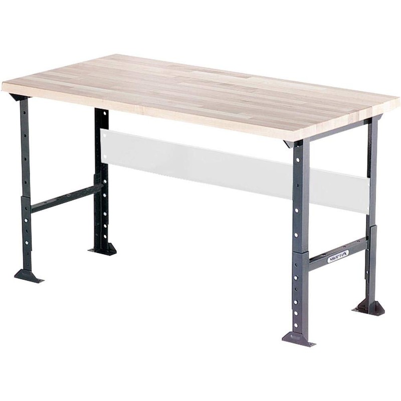 Shop Fox D2660 34-Inch Deep Workbench Leg,Grey,black
