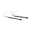 Miniblings Clarinet Music Instrument Black Metal Thin – Original Fashion