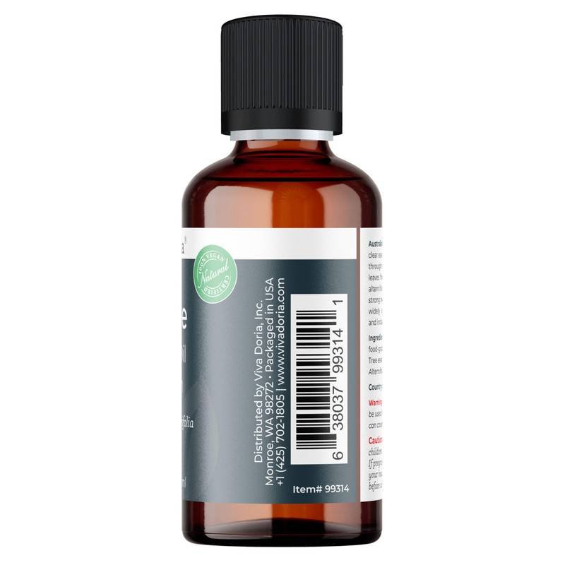 Viva Doria Tea Tree Oil, 100% Pure, Natural, Australian Tea