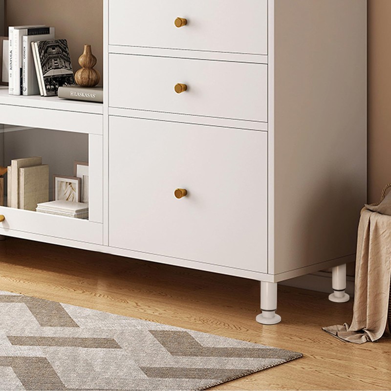 Riobby Adjustable Metal Furniture Legs, Heavy Duty Cabinet Legs, Adjustable