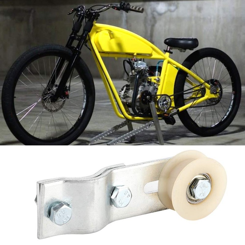 Engine Pulley Chain Roller Tensioner Bracket Motorcycle Adjuster Chain For