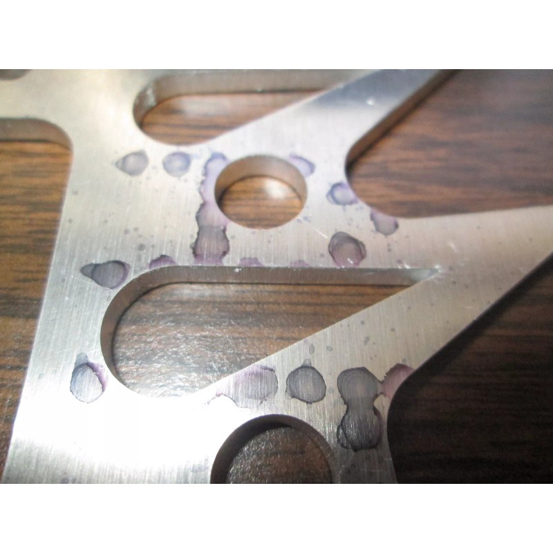 Stihl MS650 dog dawg spike Aluminum skeletonize custom laser cut