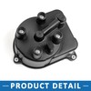 A ABSOPRO Distributor Cap for Honda Civic 1995-2000 Plastic,Metal Black