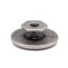Bezelry 10 Pieces Aztec Thunderbird Metal Flat Base Screw Back