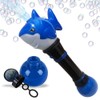 ArtCreativity Light Up Shark Bubble Wand for Boy, 11.5 Inch