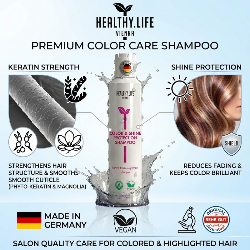 HLV - Colour & Shine Protecting Shampoo | Keratin &