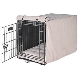 Bowsers Luxury Crate Cover, Small, Blush