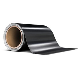 VViViD+ Cinta adhesiva de vinilo satinado negro para perfilado y detalle de rayas de 10 cm x 6 m