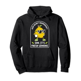 Our Secret Ingredient Fresh Lemons Lemonade Stand Pullover Hoodie