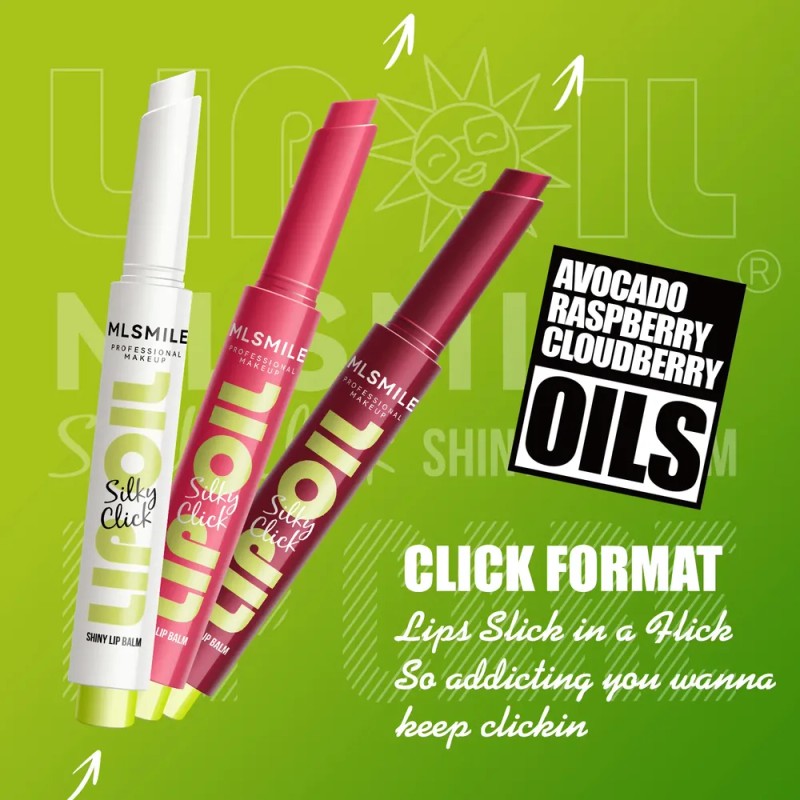 Mlsmile Brillo Labial Solid Three Colors Presar