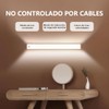 6PCS 30CM Luz LED Magnética Con Sensor De Movimiento (Cálida