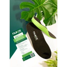 NUKIX Development & Arch Maintenance Insole for Kids, Soft Orthotic Support for Ideal Foot & Ankle Development • Size 10-11US (little kid)