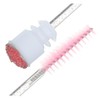 minkissy Spiral Head Mascara Wands ABS Tube Colorful Eyelash Brush