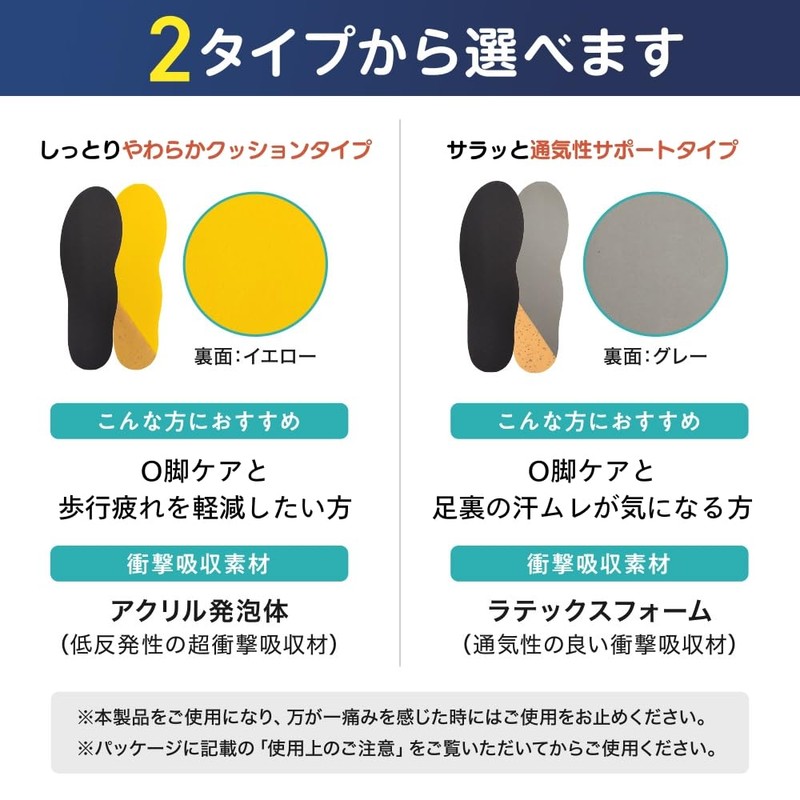[アクティカ] インソール 楽歩O脚用薄型タイプ フリーサイズ 162 BK (24.0cm~28.0cm)