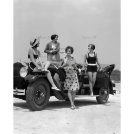1920s Flapper Girls  8x10 Photo
