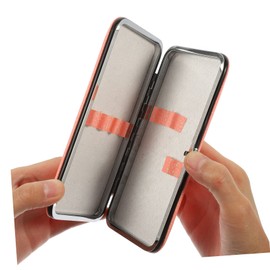 Housoutil Eyelash Tweezers Organizer Case Durable Storage Holder for Makeup Tweezers Portable Anti- High-grade Material Essential Tool for Eyelash Extensions