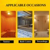 Air Ventilation Panel, Cedar Sauna Vent Cover Wood Adjustable Steam
