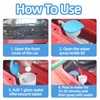 80pcs Car Screenwash Tablets, Concentrated Windscreen Car Wiper Solid Cleaning