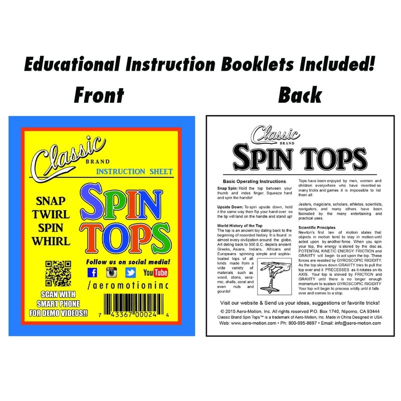 CLASSIC SPIN TOP WOOD72