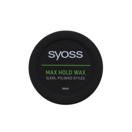 2 x Syoss Max Hold Wax Syling Wax Extra Strong Hold Medium Shine 150 ml Each