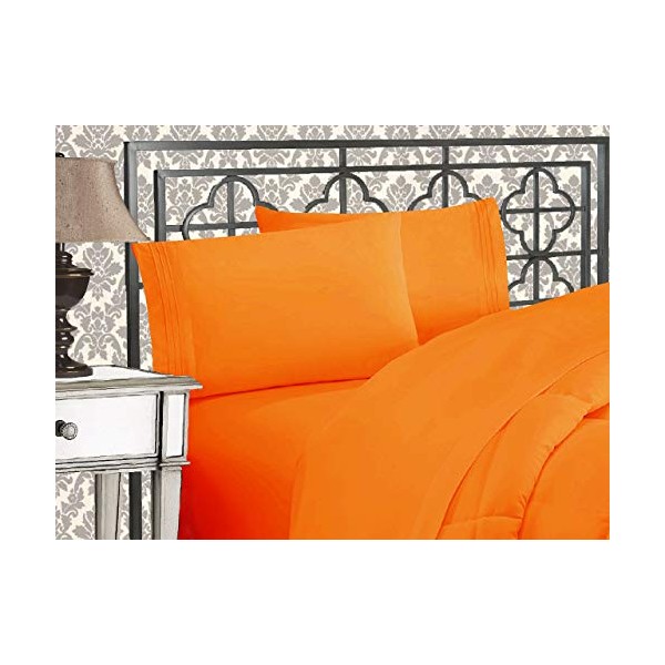 Elegant Comfort 1500 Thread Count Egyptian Quality 4-Piece Bed Sheet