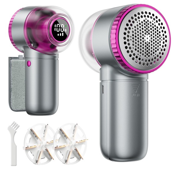 coldSky X-Large Fabric Shaver with Lint Brush, Rechargeable Lint Shaver