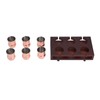 6pcs 100ml Copper Plated Moscow Mule Mug Stainless Steel Cocktail