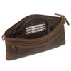Greenland Nature RFID Leather Bank Wallet Document Bag with High-Quality