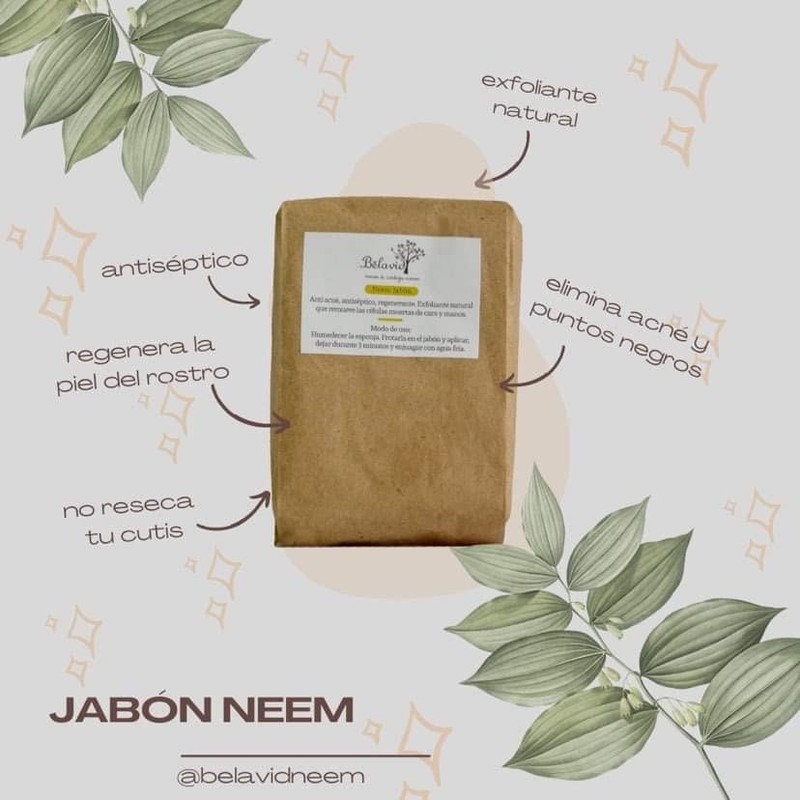 Tónico Facial y Jabon Artesanal Neem