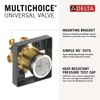 Delta Faucet R10000-UNBXHF MultiChoice Universal Shower Valve Body for Shower