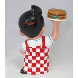 Big Boy Bank, a classic American miscellaneous hamburger restaurant BIG BOY character bank