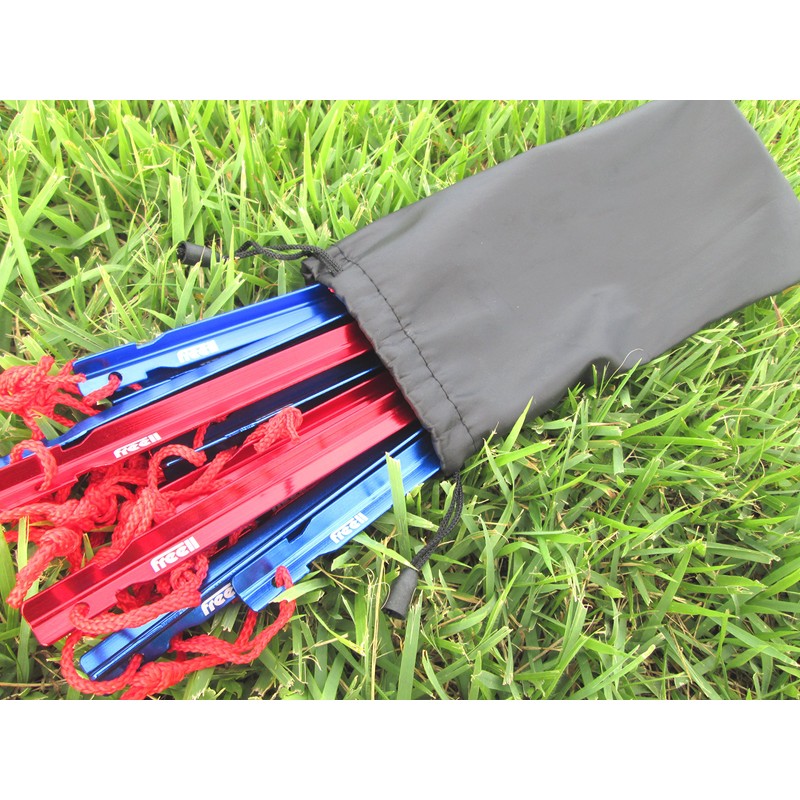 Freell Tent Pegs, Suitable for Hard Grounds, Lightweight, Duralumin, Y