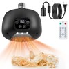 Gulfmew 1 Pack Chicken Coop Heater with Remote, 200W Chicken