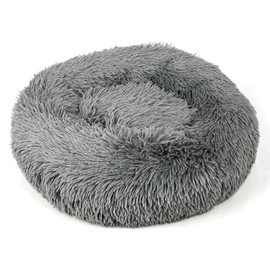 Archstone Donut Pet Bed - Perfect for Medium Size Dogs, Ultra-Soft & Fluffy, Original Calming Cuddler Design with Raised Edges, Easy-Clean, Machine Washable