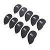 10PCS Golf Club Head Cover PU Leather Protective Abrasion Resistant