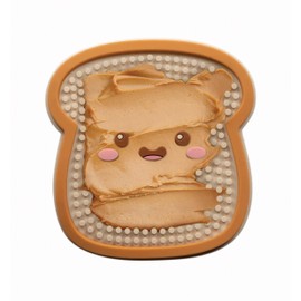 Genuine Fred Howligans Dog Lick Mat, Toast