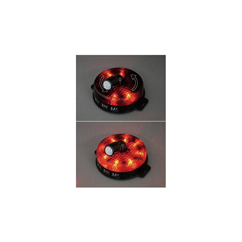 Jefcom KSP-100A LED Rotating and Flashing Light Luminous Sensor Alarm