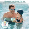 Mermaid Diving Toys for Swimming Pool,2pcs Mermaid Diving Toys with