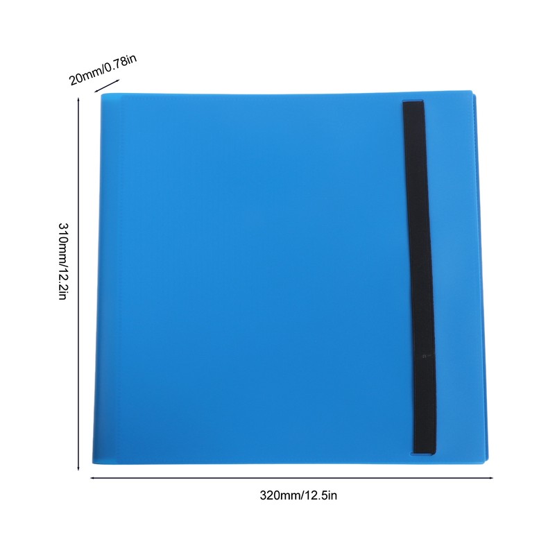 12 Pocket Games Card Binder Holds 480 Cards Scratchproof Waterproof