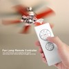 4 Timing 3 Speeds Universal Ceiling Pendant Fan Lamp Wireless