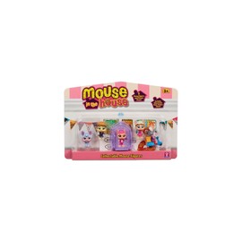 BANDAI Millie and Friends Mouse in The House CO07707 Pack of 5 Figures Toys, Collectible Toys, Imaginative Play, for Kids Ages 3 to 7